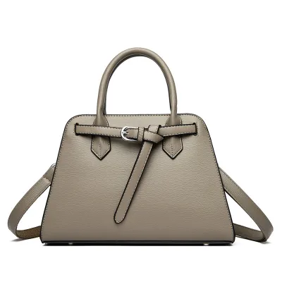 Women Fashion Casual Solid Color Large Capacity Handbag