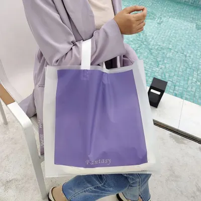 Fashion Eva Frosted Plastic Shopping Bag 50pcs
