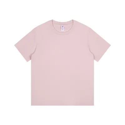 Men's Fashion Solid Color Cotton Crewneck Short Sleeve T-Shirt