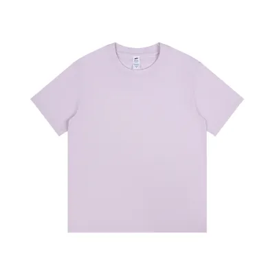 Men's Fashion Solid Color Cotton Crewneck Short Sleeve T-Shirt