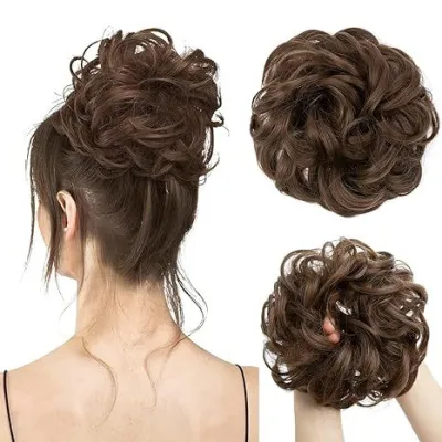 Fluffy Balls Hair Loop Chemical Fiber Hair Bud Volume Wig Not Hot Dye High Temperature Wire