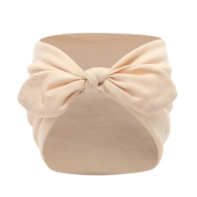 Wide-Brimmed Rabbit Ears Unisex Cloth Plaid Geometric Headband