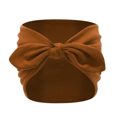 Wide-Brimmed Rabbit Ears Unisex Cloth Plaid Geometric Headband