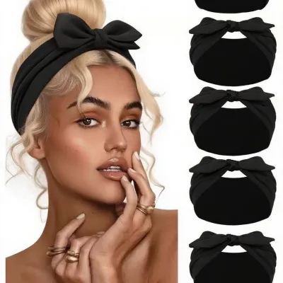 Wide-Brimmed Rabbit Ears Headband