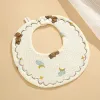Round Six-Layer Bib-Moon Rabbit