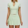 4514 Short Sleeve 4514 Skirt-Light Fruit Green