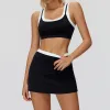 3129 Bra 3129 Skirt-Premium Black