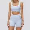 3129 Bra 3129 Shorts-Water Mist Blue