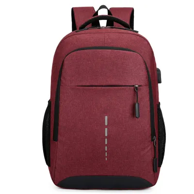 Men Fashion Casual Large Capacity Multifunctional Travel Backpack with Air Cushion Strap