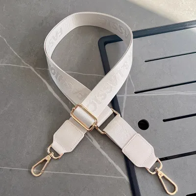 Fashion Woven Printed Adjustable Wide Strap Bag Accessories