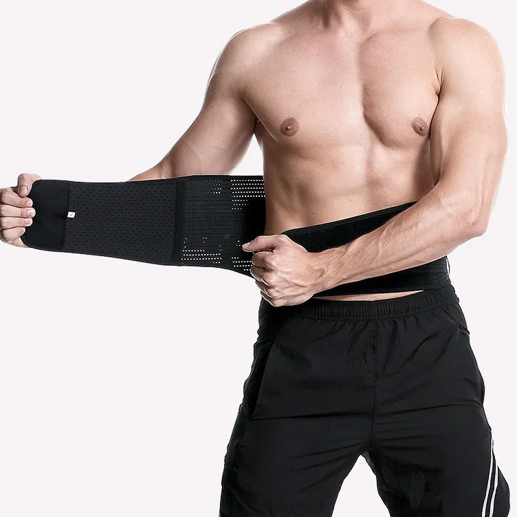 Adjustable Waist Steel Plate Support Abdominal Muscle Belt for Home Fitness S-XL