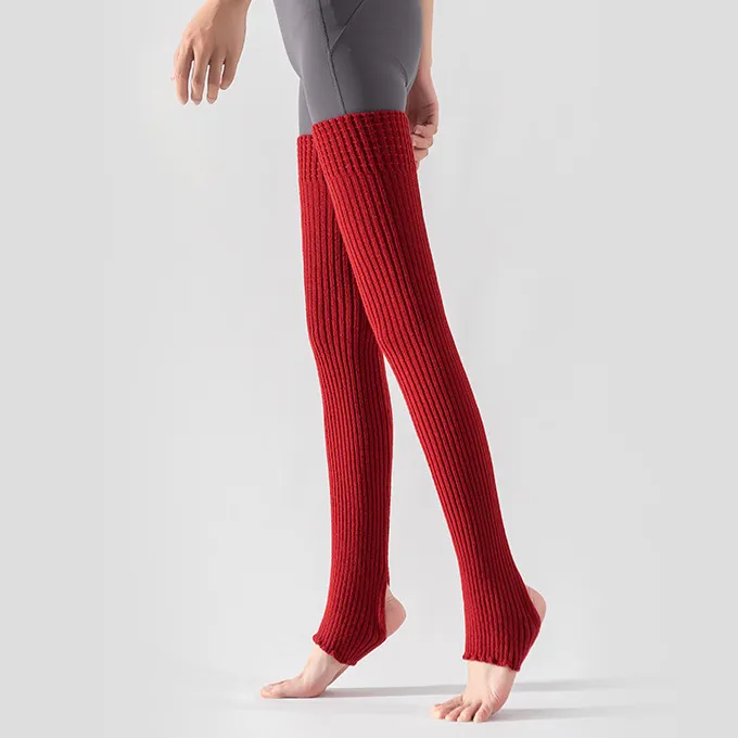 Women Fashion Solid Color Autumn and Winter Warm Knee High Socks