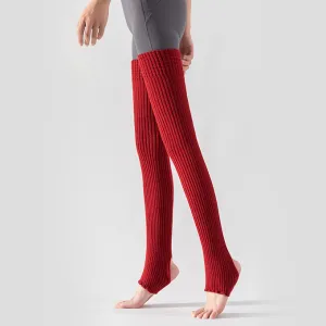 Women Fashion Solid Color Autumn and Winter Warm Knee High Socks
