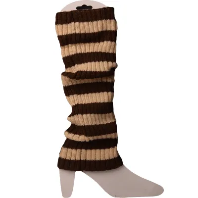 Women Fashion Autumn Winter Multicolor Knitted Thick Leg Sleeve Socks