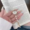 Gold Pearl Watch Chain S1197A