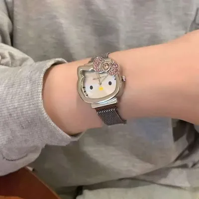 Antique Vintage Full Rhinestone Adjustable Bracelet Watch for Women Light Luxury Heart Geometric Alloy