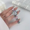 Silver KT Cat Watch Chain S1195B