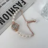 White Beads Sunflower S1287B