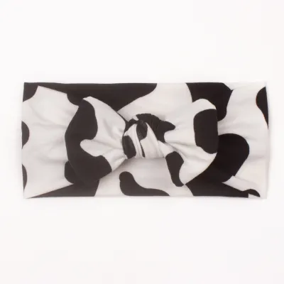 Baby Leopard Printed Bow Headband for Girls