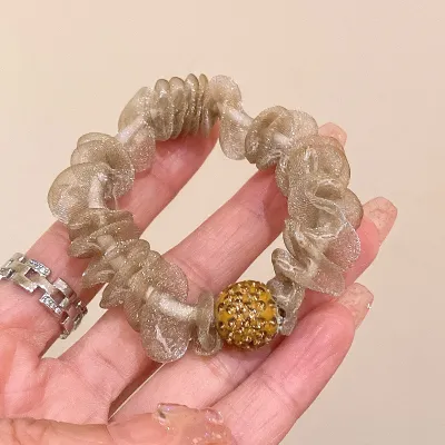 Leopard High Elasticity Light Luxury Hair Rope
