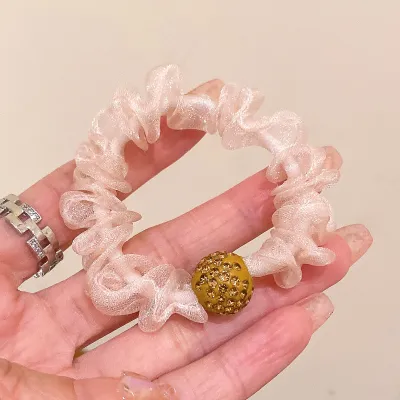 Leopard High Elasticity Light Luxury Hair Rope