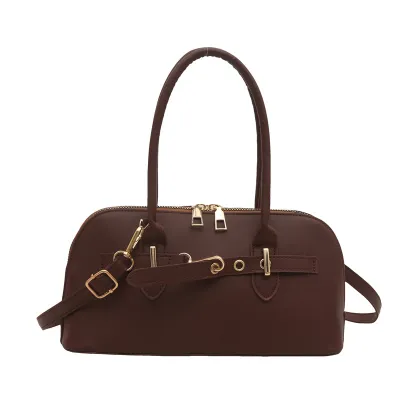 Women Fashion Casual Portable Large Capacity Underarm Bucket Bag
