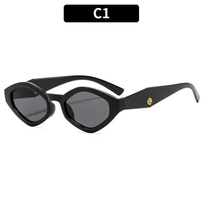 Fashion Polygonal Elegant Sunglasses with PC Frame