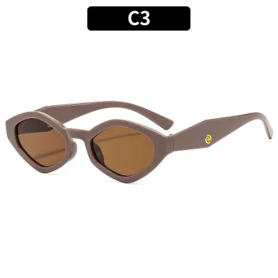 Fashion Polygonal Elegant Sunglasses with PC Frame