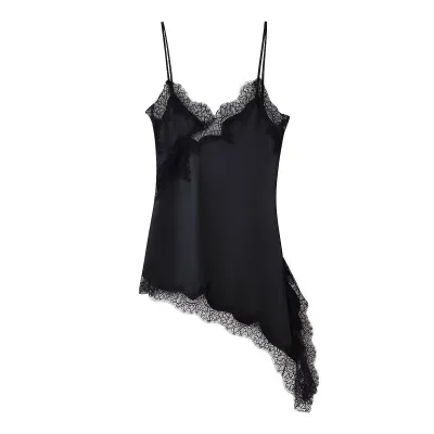 Women Lace Sling Mini Dress