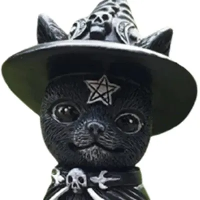 Lovable Cat Resin Home Decoration