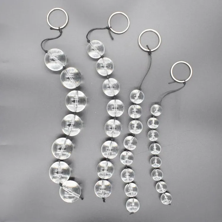 Adult Sex Toys Glass Beads Anal Plug Sexy Lingerie Accessories