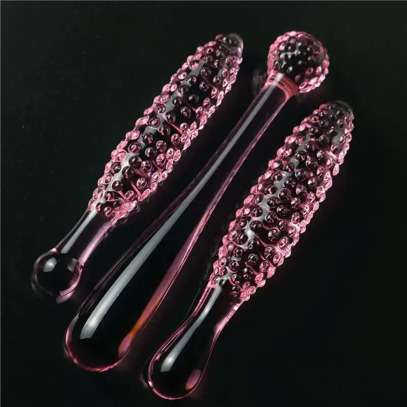 Adult Sex Toys Glass Bump Fun Stick Sexy Lingerie Accessories