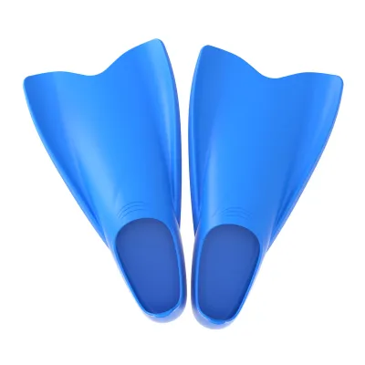 Men Swimming Training Flippers Pins Silicone