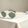 Gold Frame D.Green Piece (Leopard Foot)