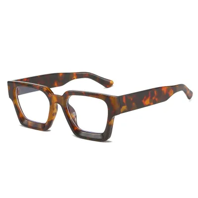 Fashion Classic Thick Box UV-Resistant Full Frame Square Sunglasses
