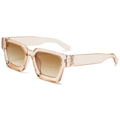 Fashion Classic Thick Box UV-Resistant Full Frame Square Sunglasses
