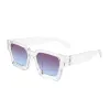 Transparent Frame Dusty Blue Sheet