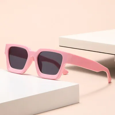 Fashion Classic Thick Box UV-Resistant Full Frame Square Sunglasses