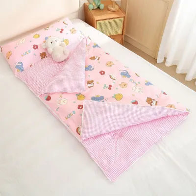 Kids Boys And Girls Fashion Cute Pure Cotton Cartoon Envelope Sleeping Bag 75*150cm