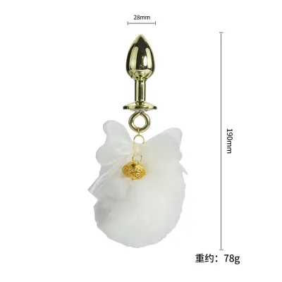 Adult Sex Toy SM Flirting Breast Clamp Anal Plug