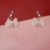 Beige Butterfly Milk Clip