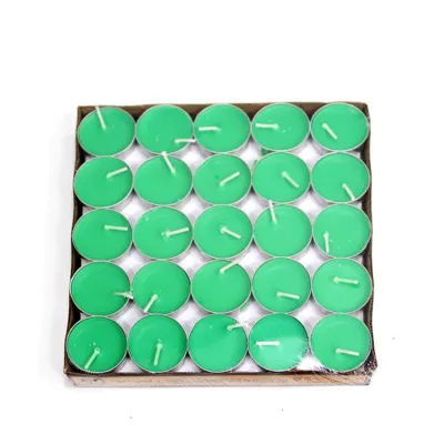 Fashion Valentine's Day Heart-Shaped Smokeless Candle 50pcs Set