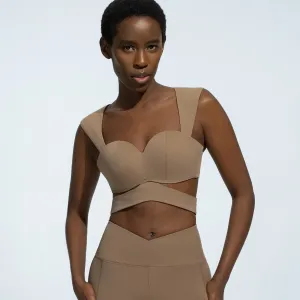 Women Sexy Solid Color Slim-Fit Yoga Sports Vest