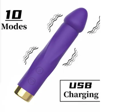 Unisex Adult Sex Toy Rechargeable Anal Plug Massage Stick