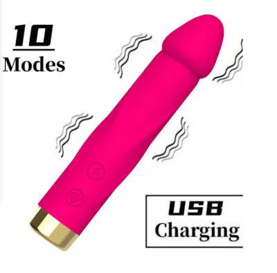 Unisex Adult Sex Toy Rechargeable Anal Plug Massage Stick