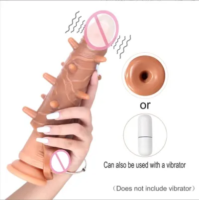 Men Adult Sex Toys Bold And Long Silicone Sleeve