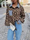 Blue Front Leopard Rear Compartment