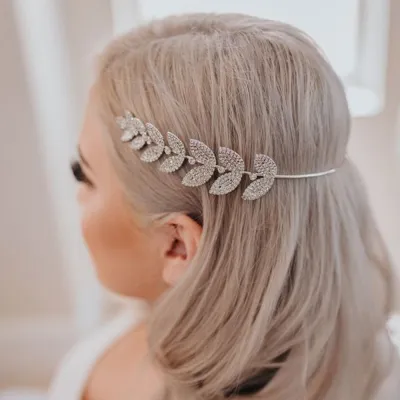 Elegant Bridal Rhinestone Wave Hairband Party Wedding Headdress
