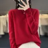 Cherry Red [Round Neck]