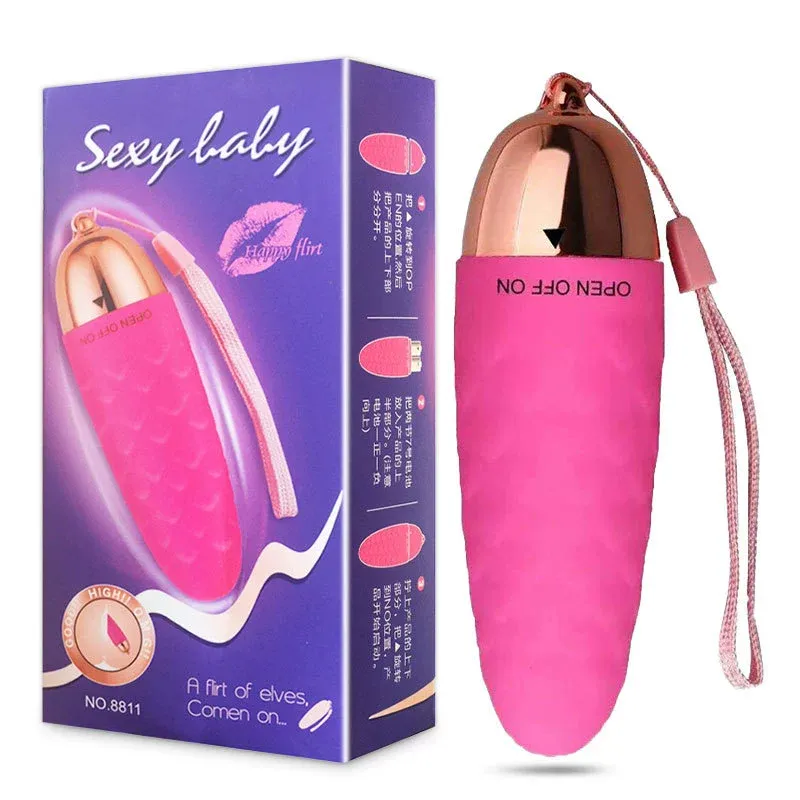 Women Adult Sex Toy Waterproof Mini Jumping Egg